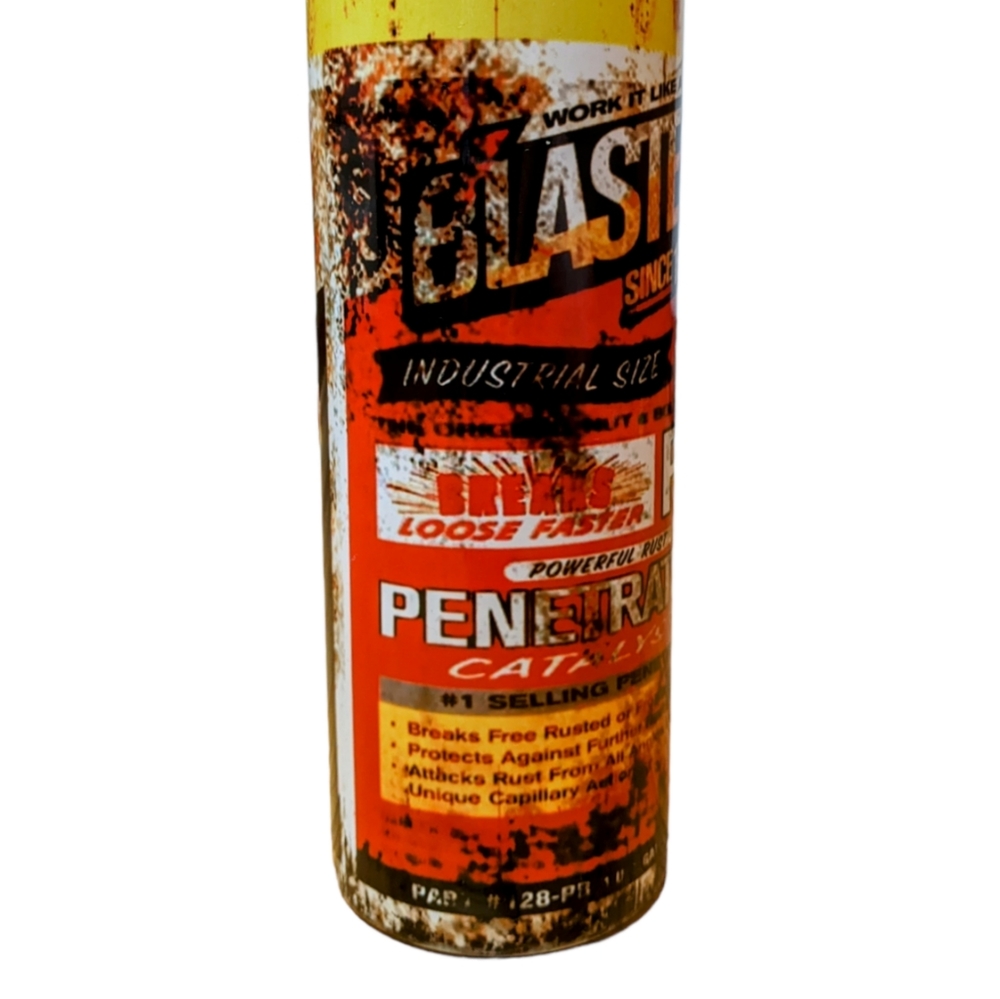 PB Blaster distressed tumbler NEW